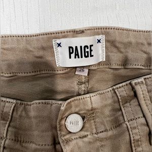 PAIGE khaki Jeans